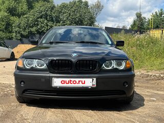 2002 BMW 3 серии 318i IV (E46) Рестайлинг, чёрный, 850000 рублей, вид 1