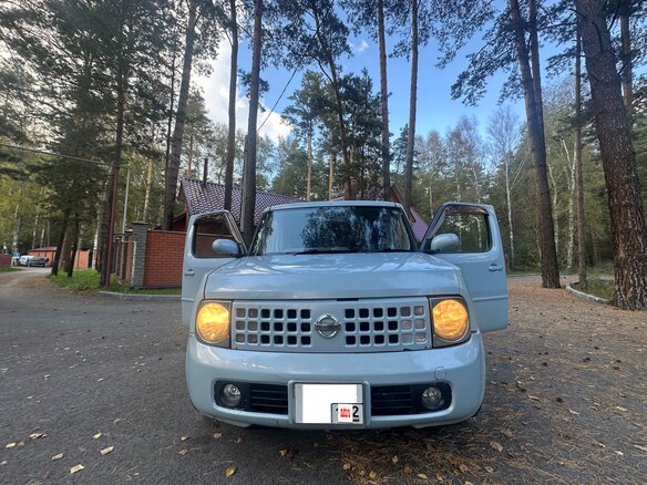 2002 Nissan Cube II (Z11), голубой, 319000 рублей - вид 1