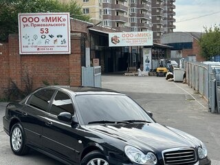 2011 Hyundai Sonata ТагАЗ IV (EF) Рестайлинг, чёрный, 750000 рублей, вид 2