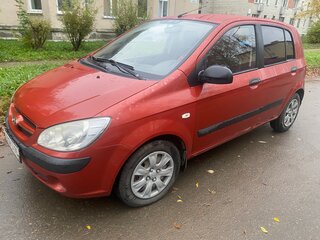 2007 Hyundai Getz I Рестайлинг, красный, 370000 рублей, вид 1