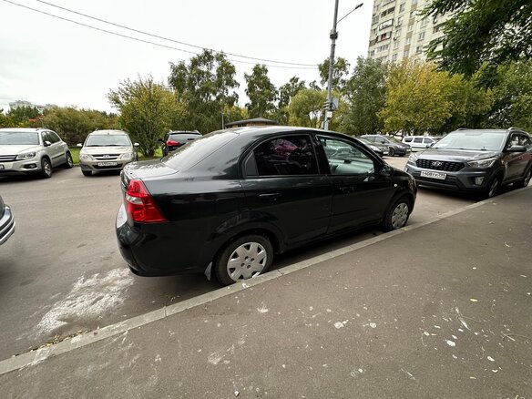 2007 Chevrolet Aveo I Рестайлинг, чёрный - вид 4