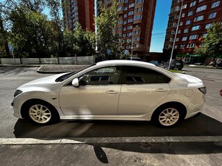 2011 Mazda 6 II (GH) Рестайлинг, белый, 880000 рублей, вид 4