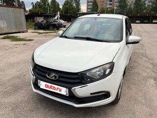 2021 Lada (ВАЗ) Granta I Рестайлинг, белый, 640000 рублей, вид 3