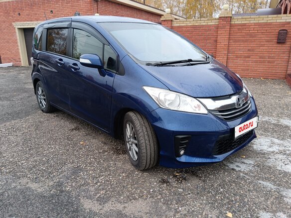 2014 Honda Freed I Рестайлинг, синий, 1199999 рублей - вид 3