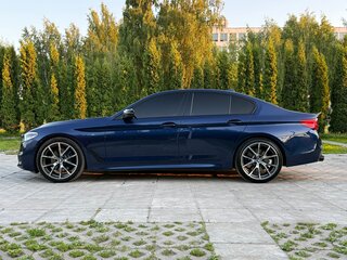 2018 BMW 5 серии 530i xDrive VII (G30/G31/G38), синий, 3299999 рублей, вид 4