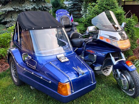1999 Honda GL 1500 Gold Wing, синий, 1595000 рублей, вид 5