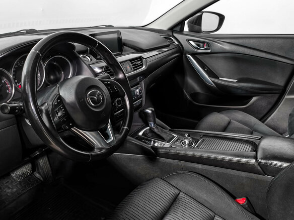 2016 Mazda 6 III (GJ) Рестайлинг, белый, 1310000 рублей - вид 8