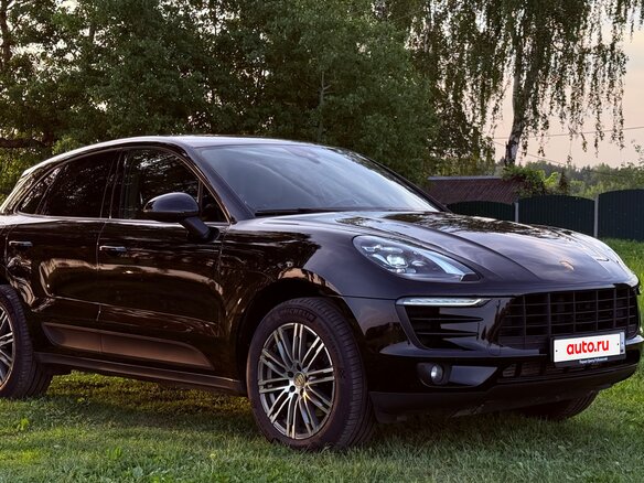 2017 Porsche Macan I, чёрный