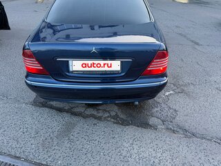 1999 Mercedes-Benz S-Класс 320 IV (W220), синий, 665000 рублей, вид 2