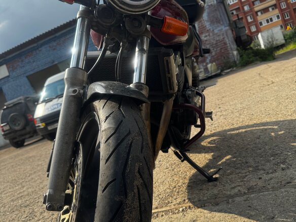 1994 Honda CB 400 Super Four, красный, 265000 рублей - вид 10