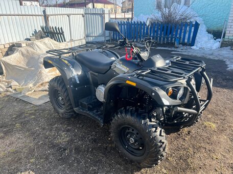2018 Stels ATV-500YS Leopard, чёрный, 560000 рублей, вид 2