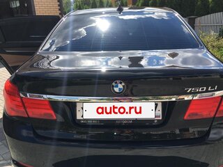 2010 BMW 7 серии 750i xDrive V (F01/F02/F04), чёрный, 2500000 рублей, вид 4
