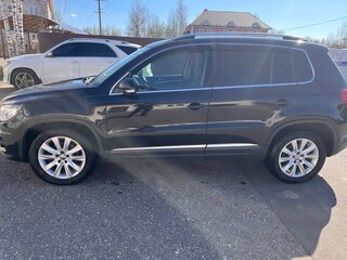 2012 Volkswagen Tiguan I Рестайлинг, чёрный, 1200000 рублей, вид 4