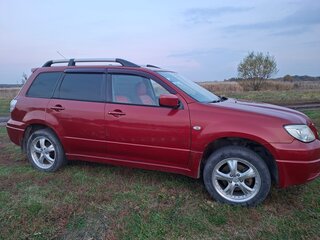 2003 Mitsubishi Outlander I, красный, 620000 рублей, вид 3