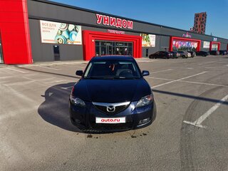 2008 Mazda 3 4-speed I (BK) Рестайлинг, синий, 480000 рублей, вид 4