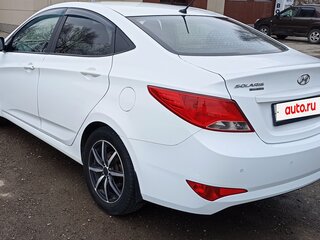 2016 Hyundai Solaris I Рестайлинг, белый, 1000000 рублей, вид 5