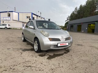 2002 Nissan March III (K12), серебристый, 270000 рублей, вид 2