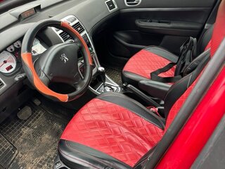 2007 Peugeot 307 I Рестайлинг, красный, 300000 рублей, вид 3