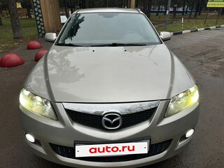 2007 Mazda 6 I (GG) Рестайлинг, серый, 550000 рублей, вид 4