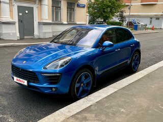 2016 Porsche Macan S I, синий, 3400000 рублей, вид 1