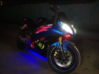 2008 Yamaha YZF-R6, синий, 599000 рублей, вид 3