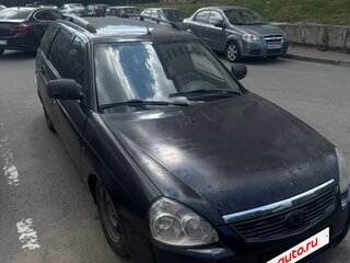 2011 Lada (ВАЗ) Priora I, синий, 100000 рублей, вид 1