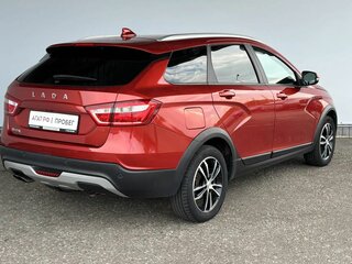 2019 Lada (ВАЗ) Vesta SW I, красный, 965000 рублей, вид 5