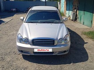 2009 Hyundai Sonata ТагАЗ IV (EF) Рестайлинг, серебристый, 650000 рублей, вид 2