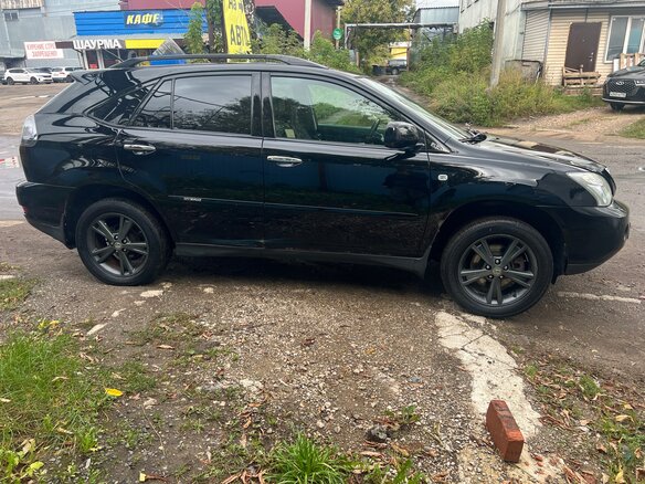 2008 Lexus RX 400h II Рестайлинг, чёрный, 1150000 рублей - вид 1