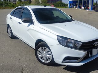 2019 Lada (ВАЗ) Vesta CNG I, белый, 850000 рублей, вид 2