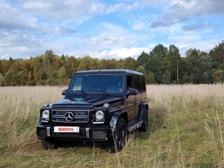 2013 Mercedes-Benz G-Класс AMG 63 AMG I (W463) Рестайлинг 2, чёрный, 5500000 рублей, вид 3