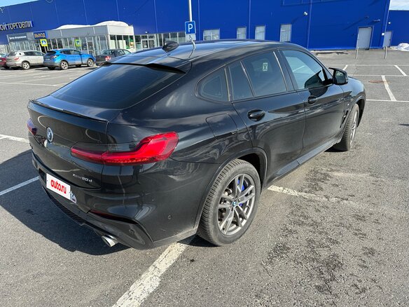 2020 BMW X4 20d II (G02), чёрный, 4770000 рублей - вид 3