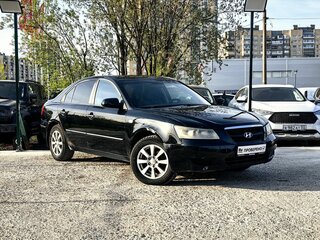 2008 Hyundai Sonata V (NF) Рестайлинг, чёрный, 339000 рублей, вид 3