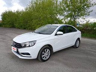2017 Lada (ВАЗ) Vesta I, белый, 850000 рублей, вид 1