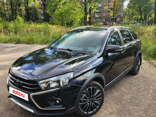 2020 Lada (ВАЗ) Vesta SW Cross I, чёрный, 1390000 рублей, вид 1