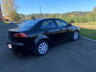2008 Mitsubishi Lancer X, чёрный, 700000 рублей, вид 3