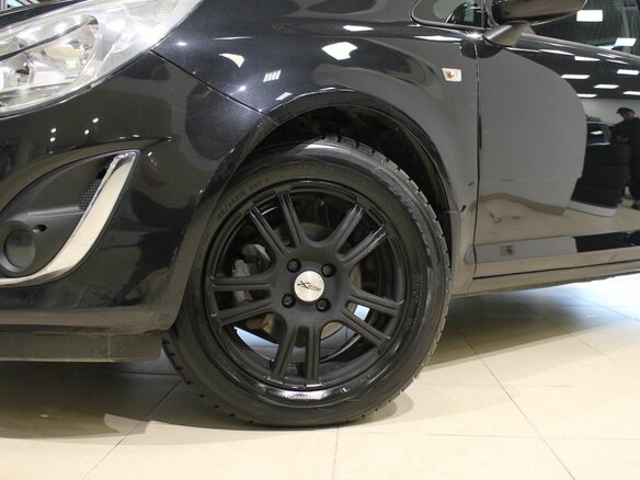 2012 Opel Corsa D Рестайлинг II, чёрный, 560000 рублей - вид 3