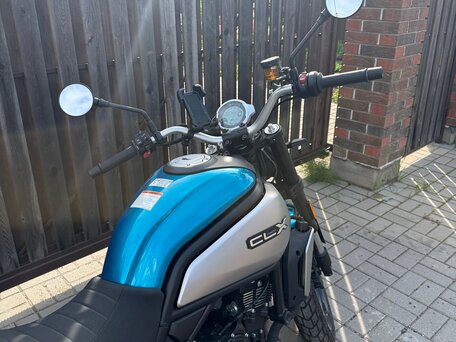 2024 CFMoto 700CL-X Heritage, синий, 619000 рублей, вид 2