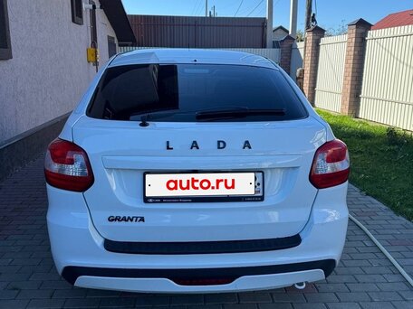 2019 Lada (ВАЗ) Granta I Рестайлинг, белый, 530000 рублей, вид 3