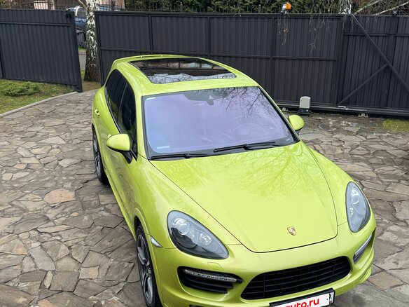 2014 Porsche Cayenne GTS II (958), зелёный - вид 2