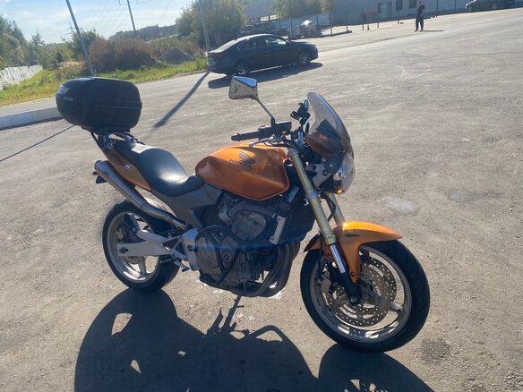 2006 Honda CB 600F Hornet, золотистый, 410000 рублей - вид 2