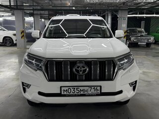 2018 Toyota Land Cruiser Prado 150 Series Рестайлинг 2, белый, 3700000 рублей, вид 2