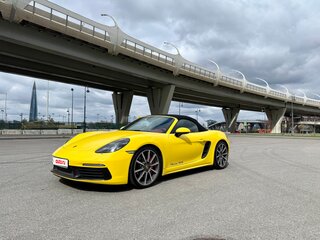 2020 Porsche Boxster GTS IV 718 (982), жёлтый, 9300000 рублей, вид 1