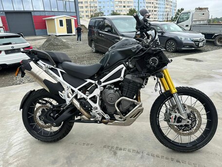 2022 Triumph Tiger 1200, зелёный, 490000 рублей, вид 1