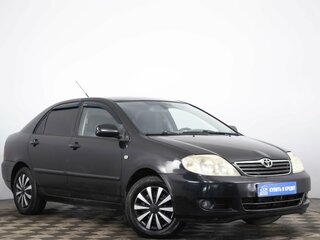 2005 Toyota Corolla IX (E120, E130) Рестайлинг, чёрный, 629000 рублей, вид 1