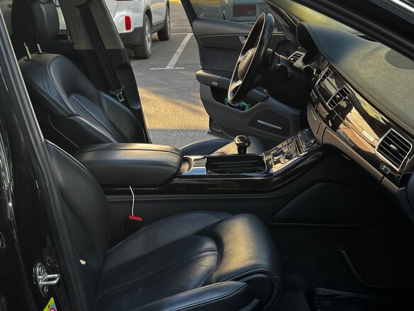 2014 Audi A8 Long III (D4) Рестайлинг, чёрный, 1950000 рублей - вид 14