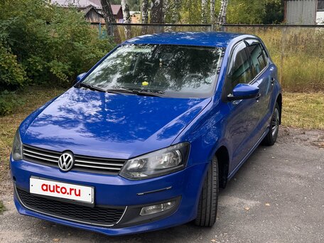 2011 Volkswagen Polo V, синий, 370000 рублей, вид 1