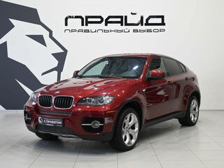 2008 BMW X6 35i 6-speed I (E71), красный, 1899900 рублей, вид 1