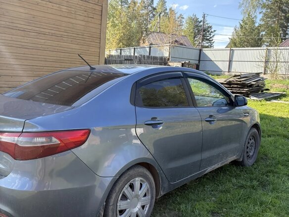 2012 Kia Rio 4-speed III, голубой, 750000 рублей - вид 1