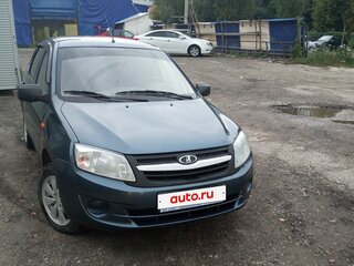 2014 Lada (ВАЗ) Granta I, синий, 399000 рублей, вид 3